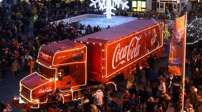 Coca-Cola truck