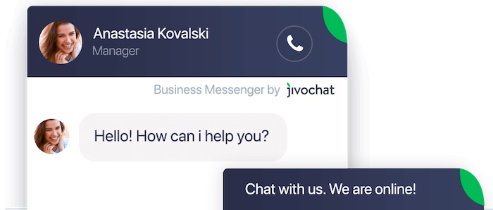 Live chat widget Jivosite